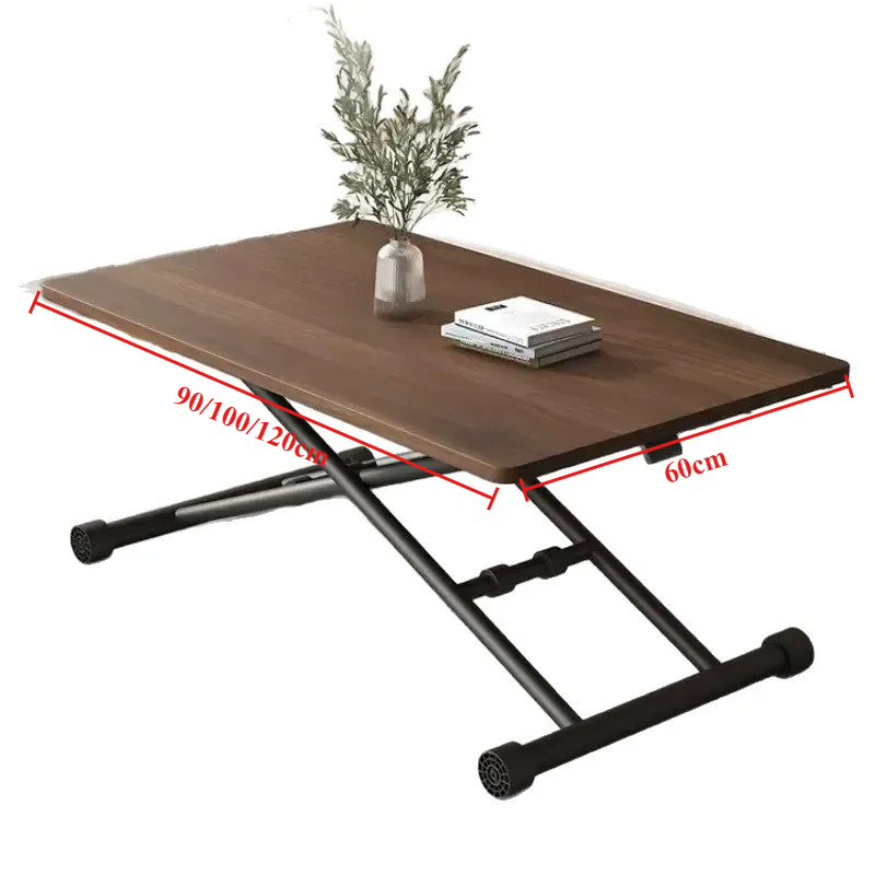 Bàn trà gấp có mặt bàn nâng lê - đánh giá và giá Desk Setup Minimalist