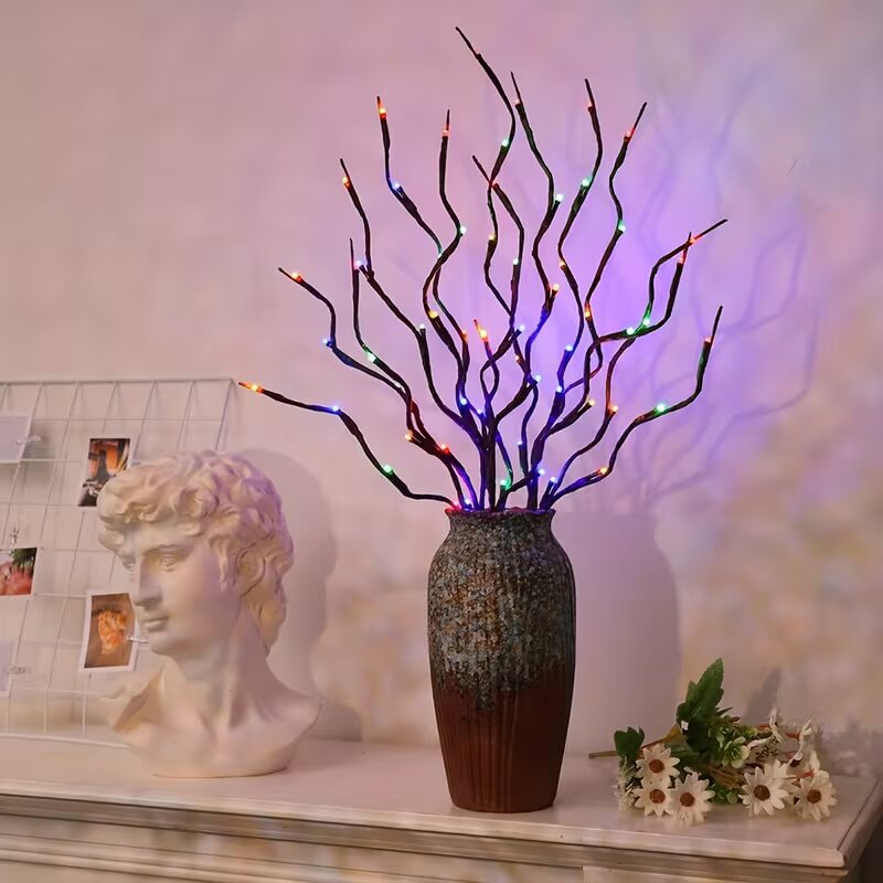 1/2PC 20LED Cherry Blossom Tre - đánh giá và giá Desk Setup Lamp